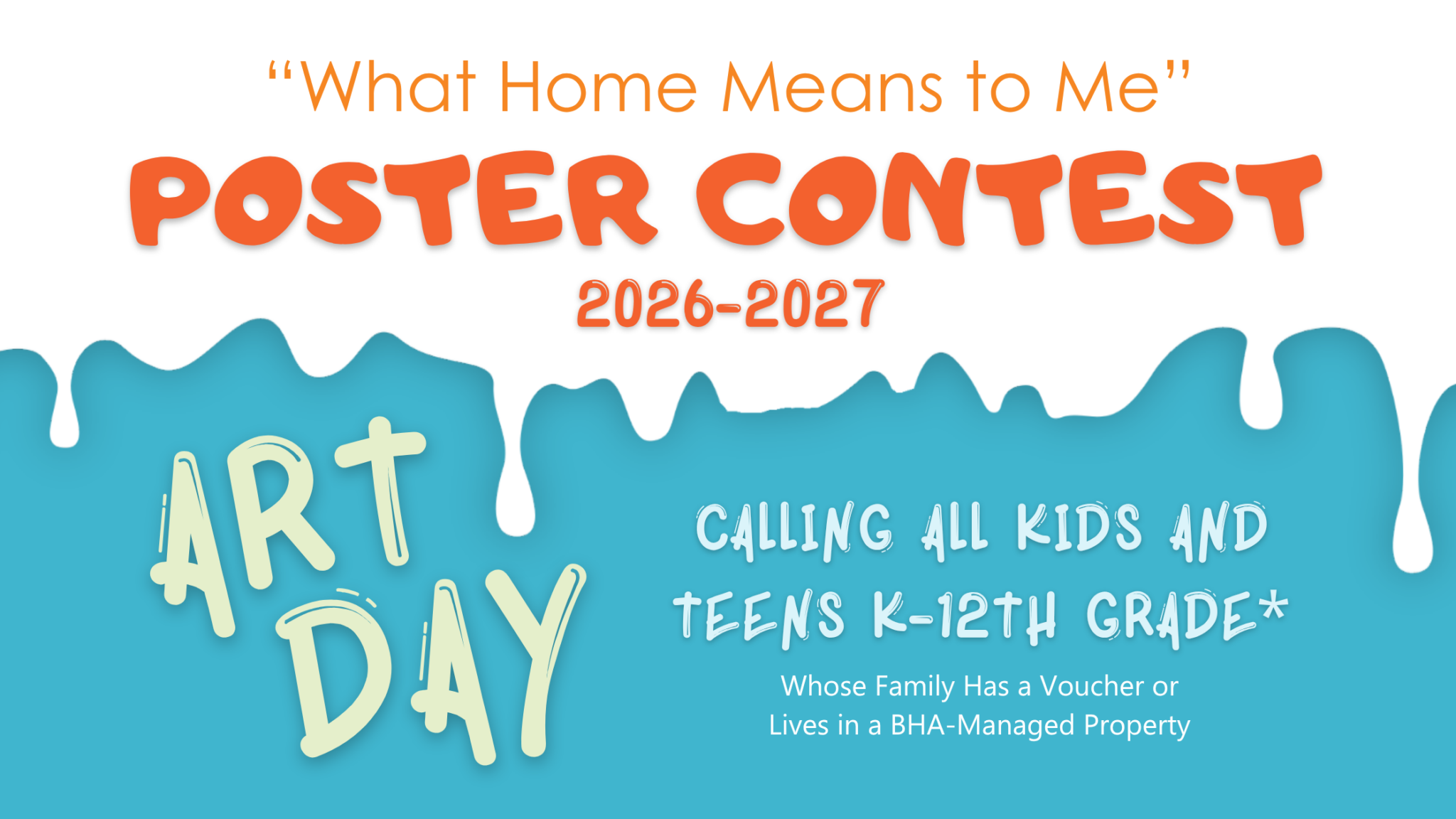 Contest Day 2026-2027 Poster Contest Art Day - Bremerton Housing Authority